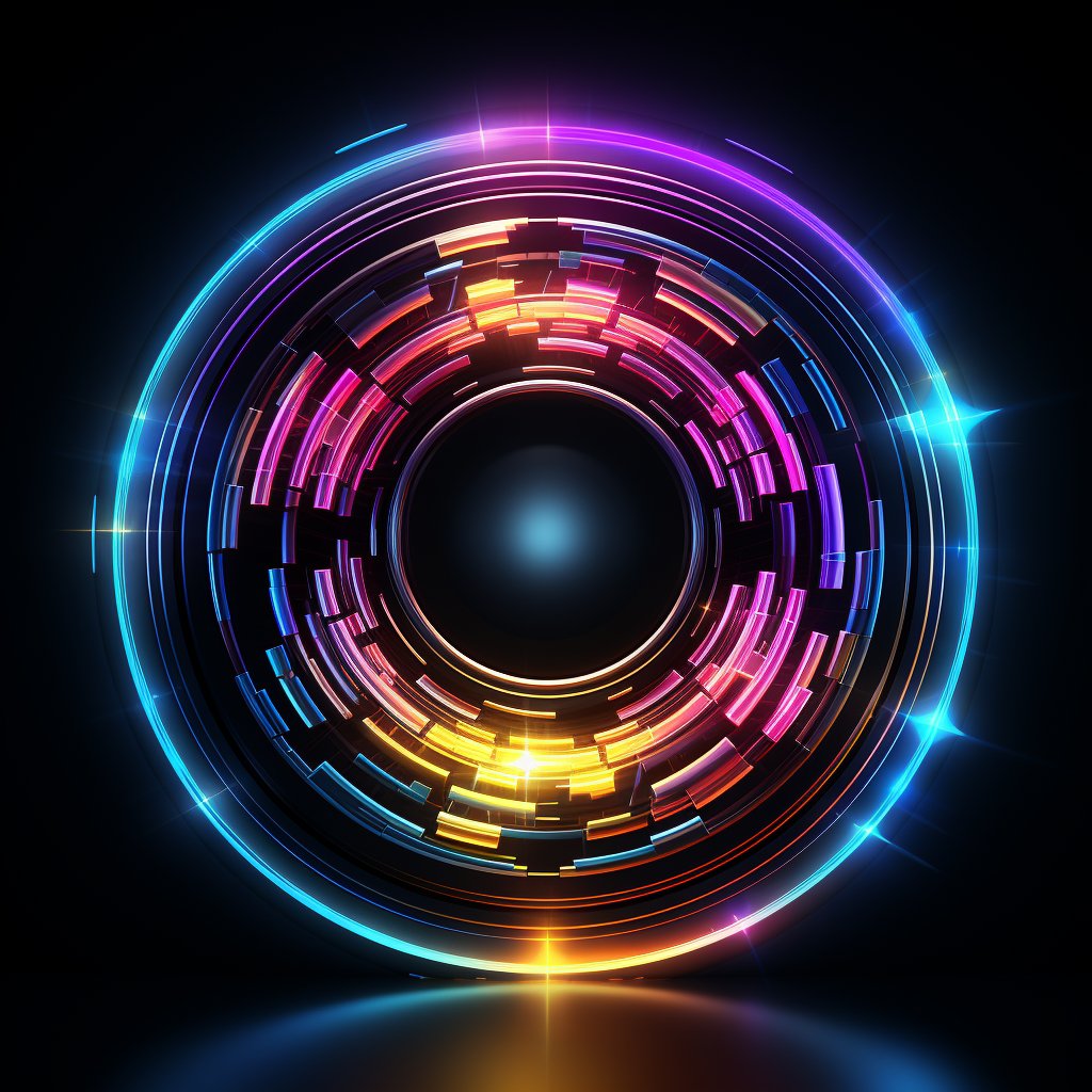 Circular pattern backgrounds prompt - created in Midjourney