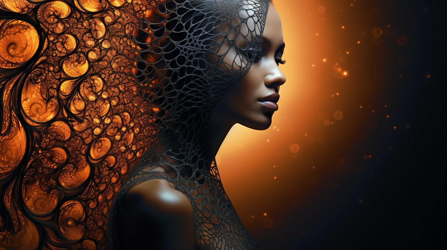 Fractal art - created in Midjourney